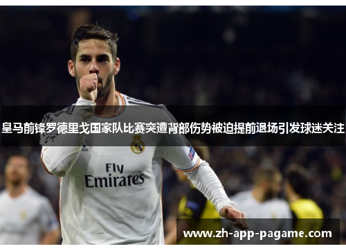皇马前锋罗德里戈国家队比赛突遭背部伤势被迫提前退场引发球迷关注 皇马前锋罗德里戈国家队比赛突遭背部伤势被迫提前退场引发球迷关注